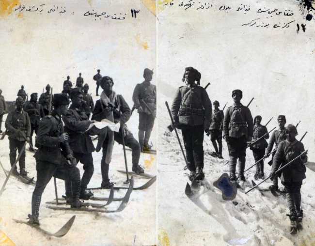 Sarıkamış Harekatı'na katılan askerlerin tarihi fotoğrafları
